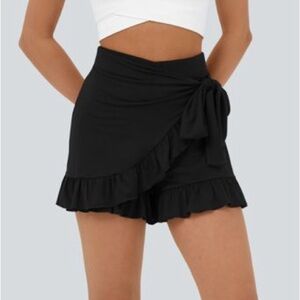 NWT Halara ruffle shorts Skort Size XS